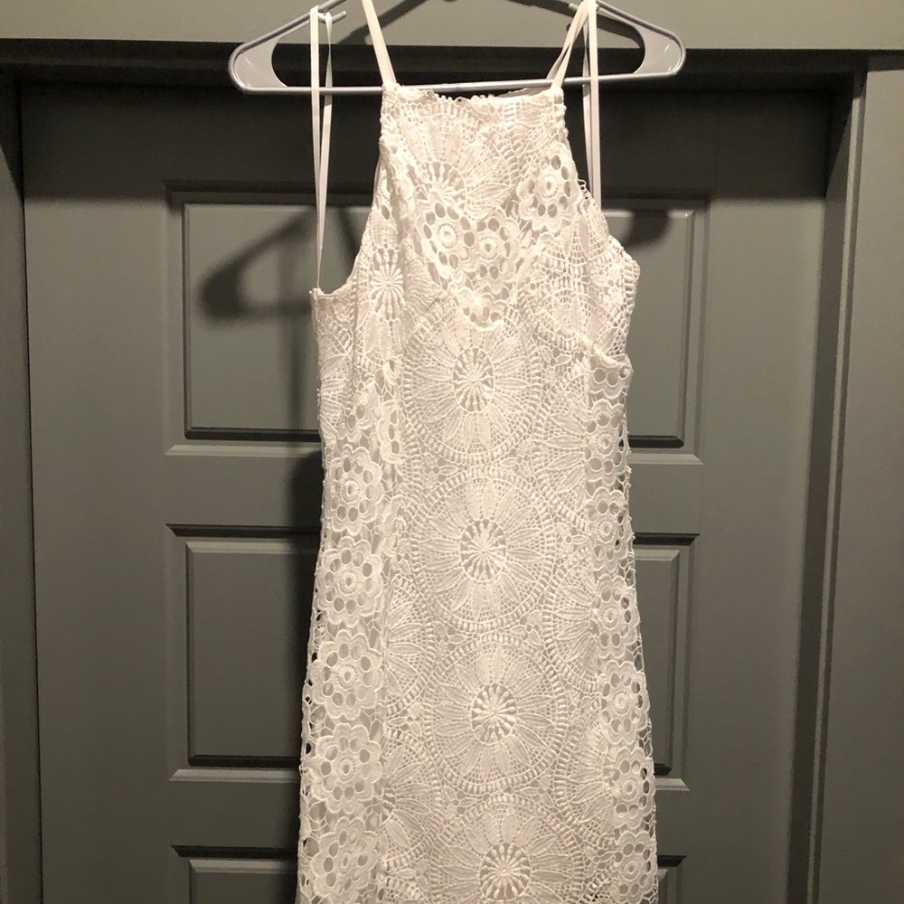 White dress
